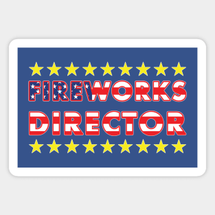 Fireworks Director Magnet